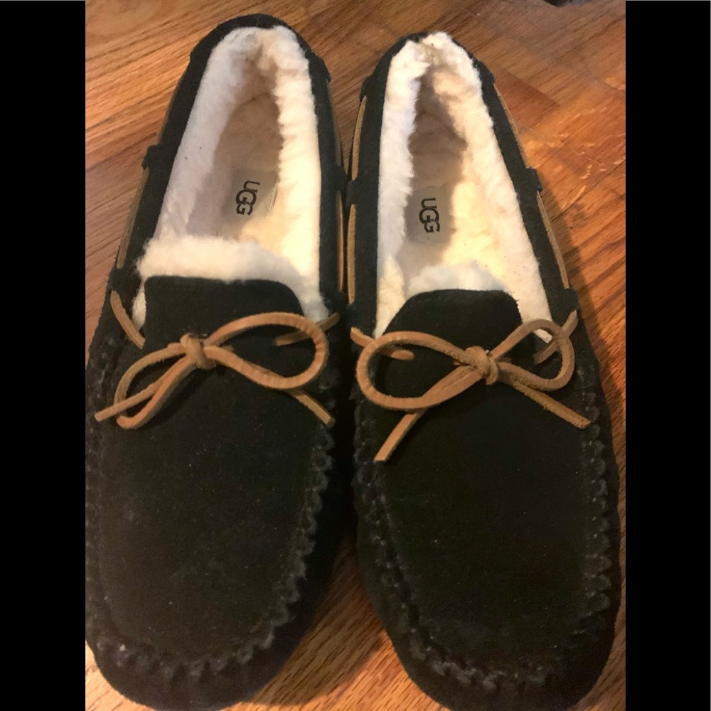 Ugg fur lined slippers